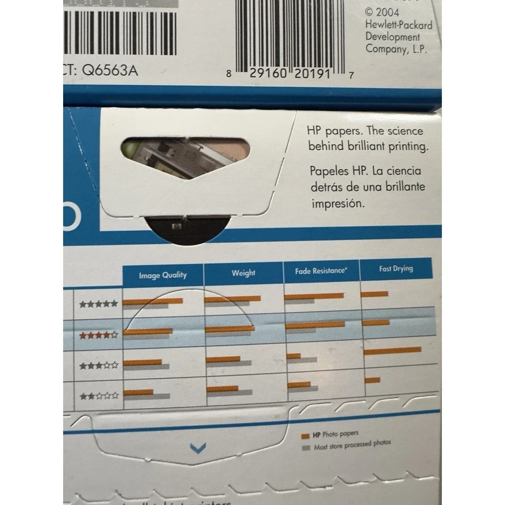 HP Premium Photo Paper 4x6‎ Lot of 4 Soft Gloss 100 Sheets 1 Glossy 60 Sheets